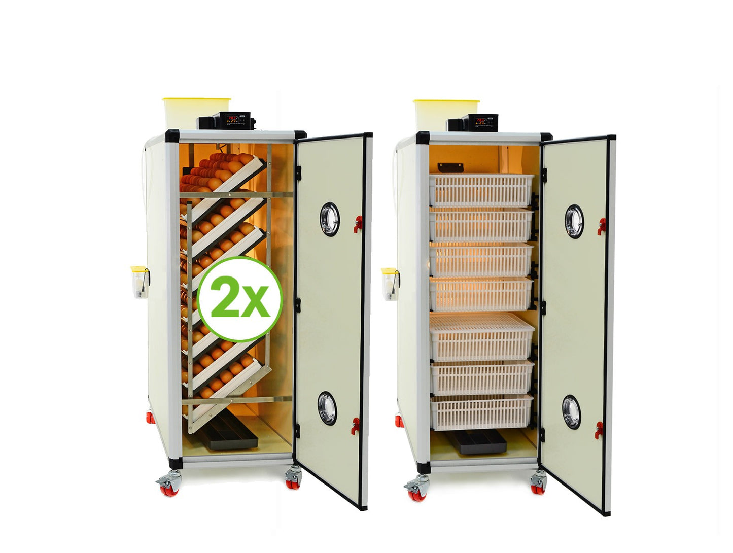 2 x HB500S Entwicklungsmaschine & 1 x HB500H Schlupfmaschine