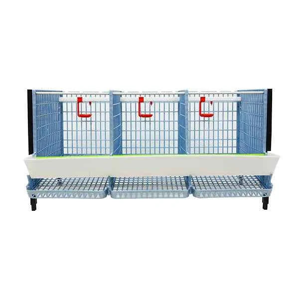 Rebhuhn breeding box with 3 compartments, 1 level - KYK-03-1K