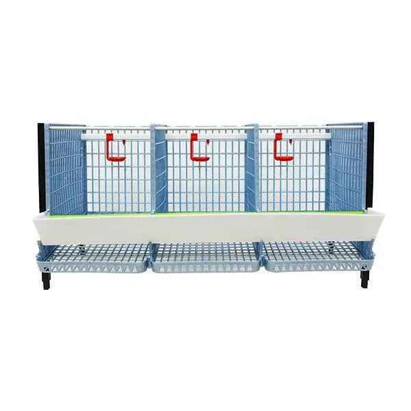 Rebhuhn breeding box with 3 compartments, 4 tiers - KYK-03-4K