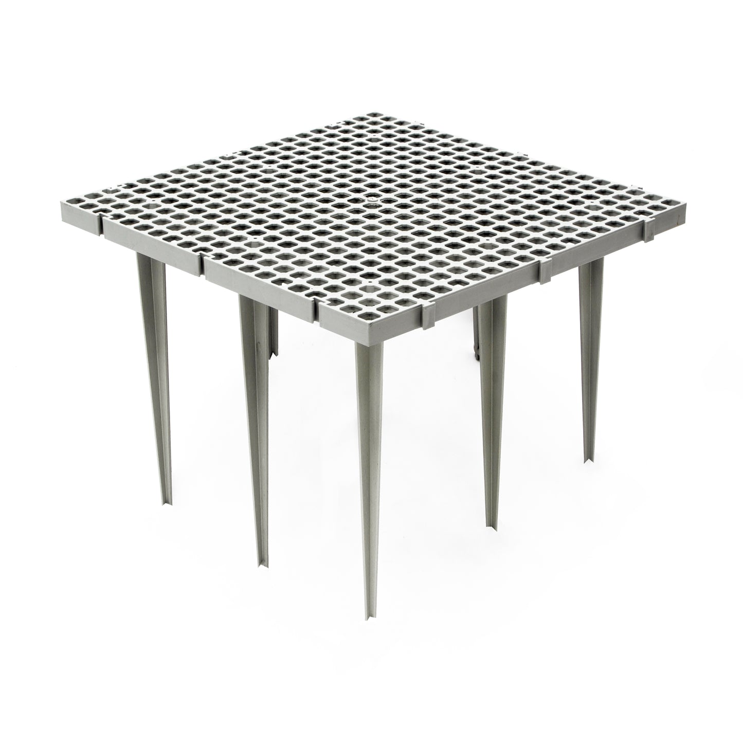 PF-CH-G18-H41 Kunststoffsrost 50x50 cm mit 9 x 40 cm Beinen