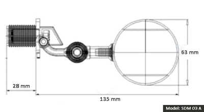 FV-SDM03 Schwimmerventil SDM-03-A