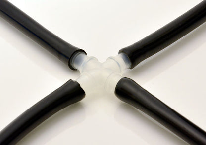 THC-TC4-10 4- Fache Schlauchverbinder TC4 10 mm