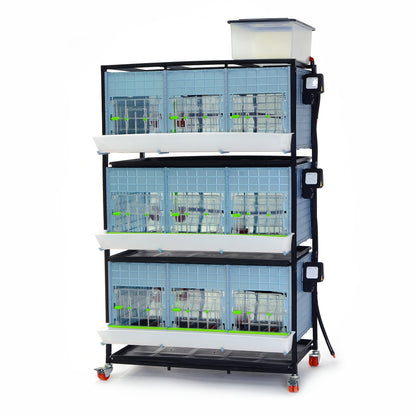 CB40-03-3K – Kükenaufzuchtbox mit 3 Etagen