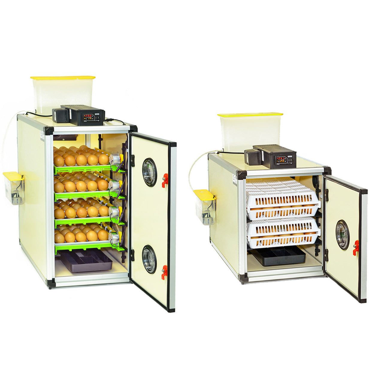 Kompletset als brut und schlupfmaschinen von prodi CT120SH und CT60H