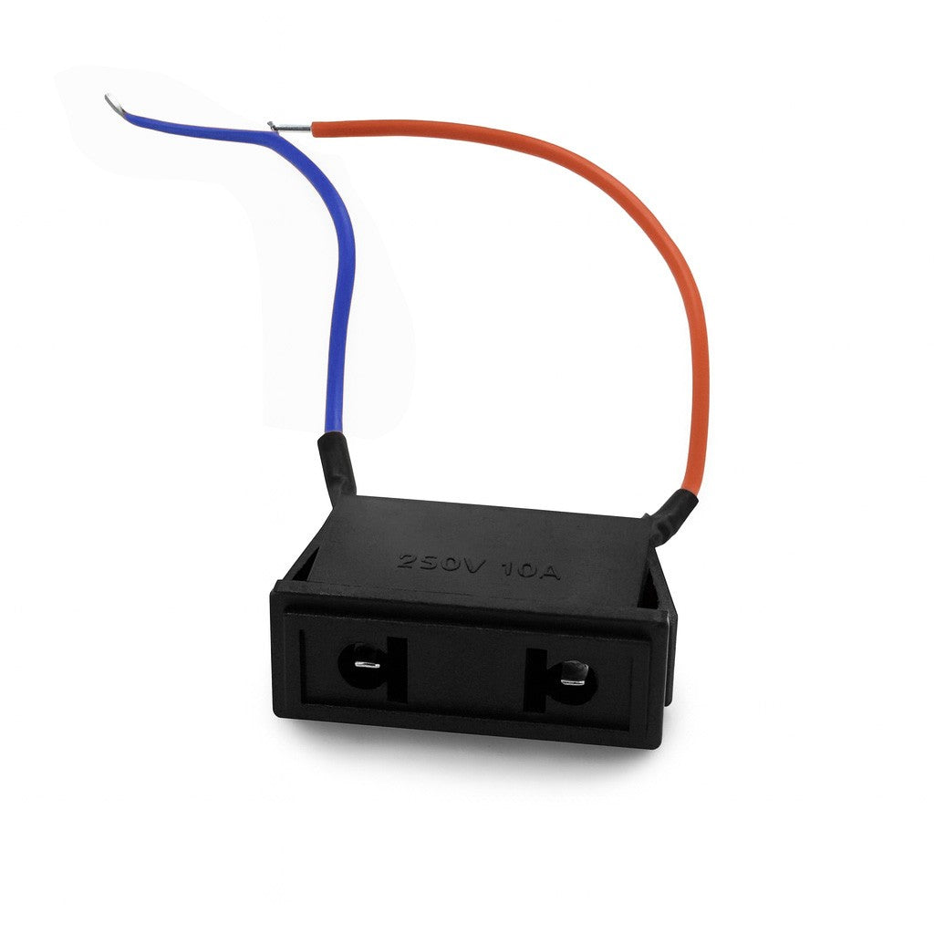 Seitliche Netzbuchse - CT/HB (Befeuchtungsseite - (KF: Blau/Orange) EL0338