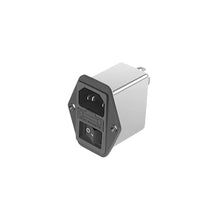 Mains connection socket with filter protection – CT/HB EL0042
