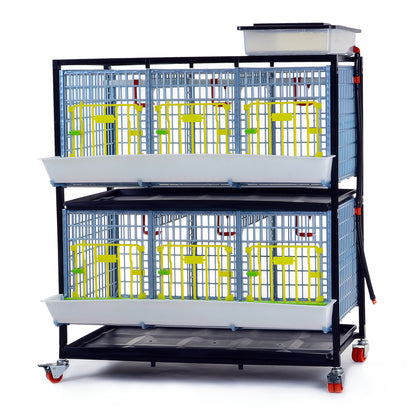 GL40-03-2K– Entwicklungsbox mit 2 Etagen für Jungtiere