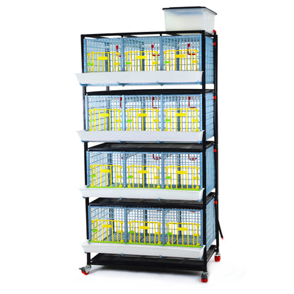 GL40-03-4K – Entwicklungsbox mit 4 Etagen für Jungtiere