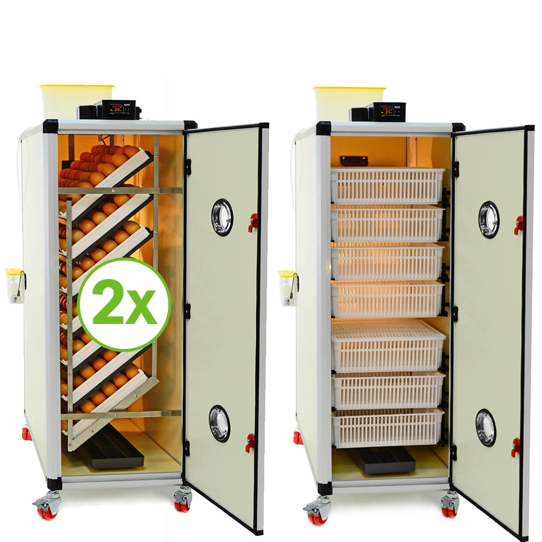 2xEntwicklungs und Schlupfmaschinen von cimuka Prodi HB500S + HB500H