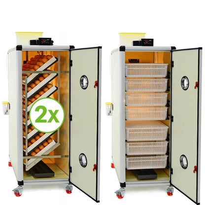2xEntwicklungs und Schlupfmaschinen von cimuka Prodi HB500S + HB500H
