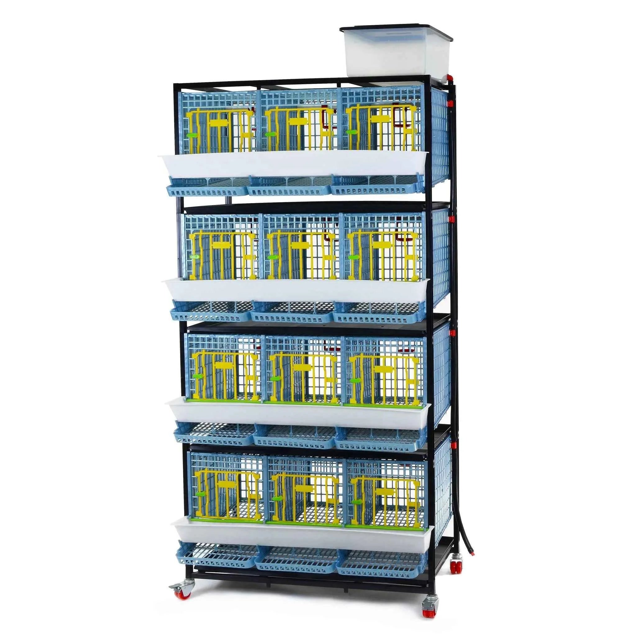 Partridge Layer Cage - 3 Section X 4 Tiers – KYK-03-4K – Prodi GmbH
