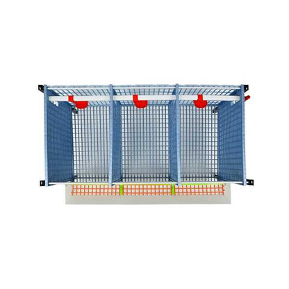 KYK-03-4K – Rebhuhnbox mit 3 Abteilen, 4 Etagen