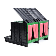 NB-PR-2BC Nistbox mit Rückseiten-Eierentnahme 2 Fach