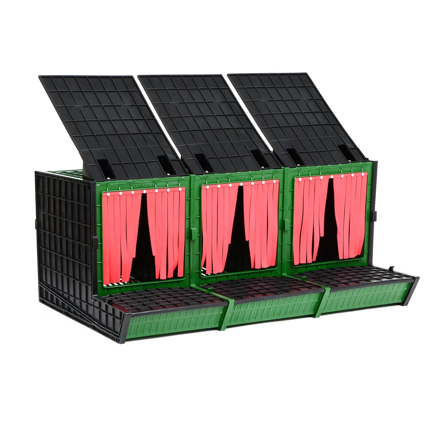 NB-PR-3FC Nistbox mit  Front-Eierentnahme – 3 Fach