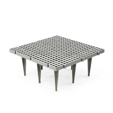 PF-CH-G18-H21 Kunststoffsrost 50x50 cm mit 9 x 20 cm Beinen