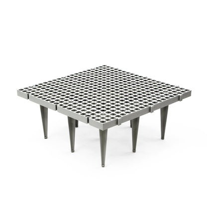 PF-CH-G18-H21 Kunststoffsrost 50x50 cm mit 9 x 20 cm Beinen