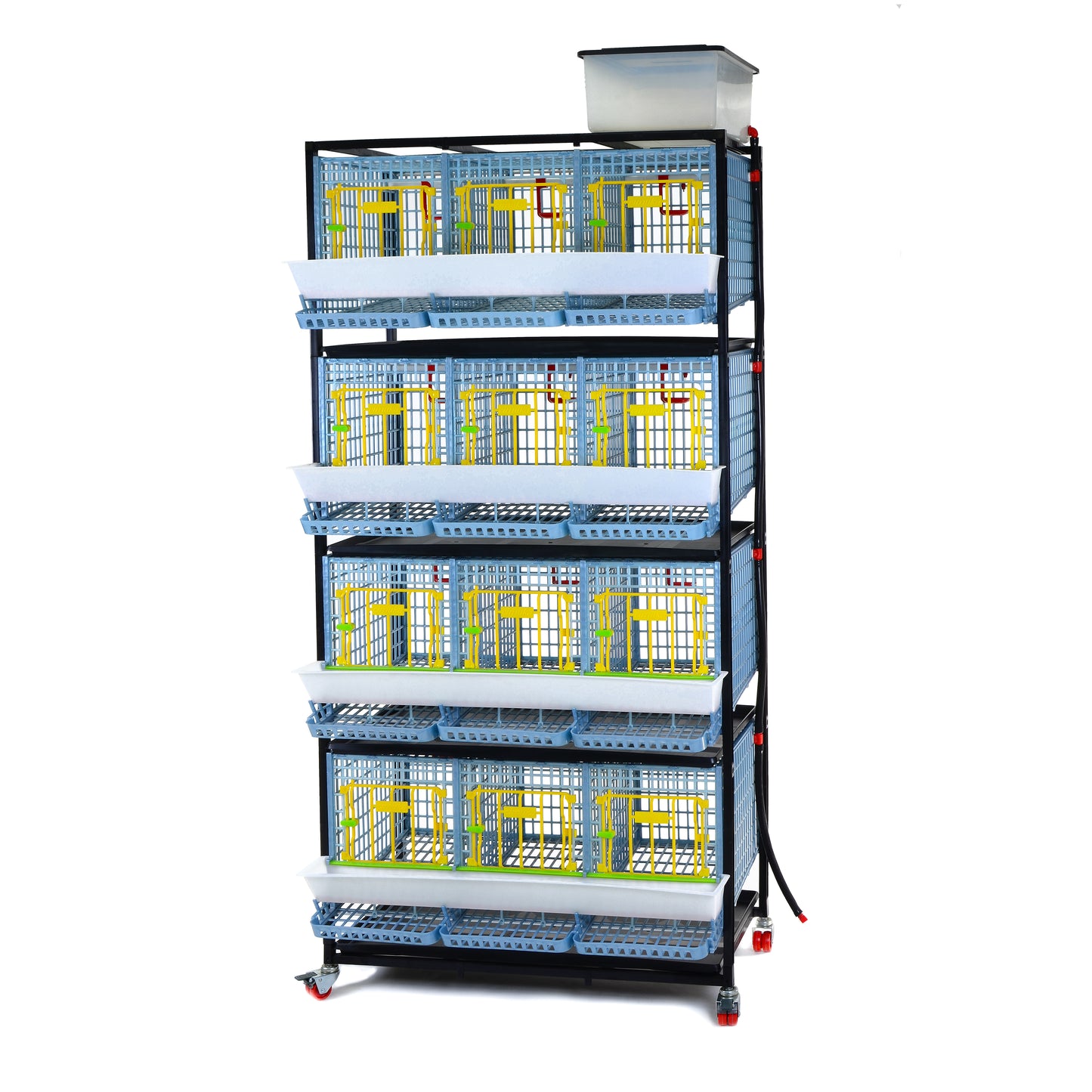 TYK40-03-4K Hühner-Zuchtbox - 4 Etagen