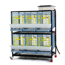 Hühner-Zuchtbox - 2 Etagen - TYK40-03-2K