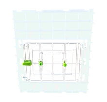 YM_K0016 CB40 Aufzuchtboxtür (mit Türgriff)