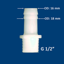 THC-EC-G1/2-16 Anschlussadapter EC/G½ x 16 mm