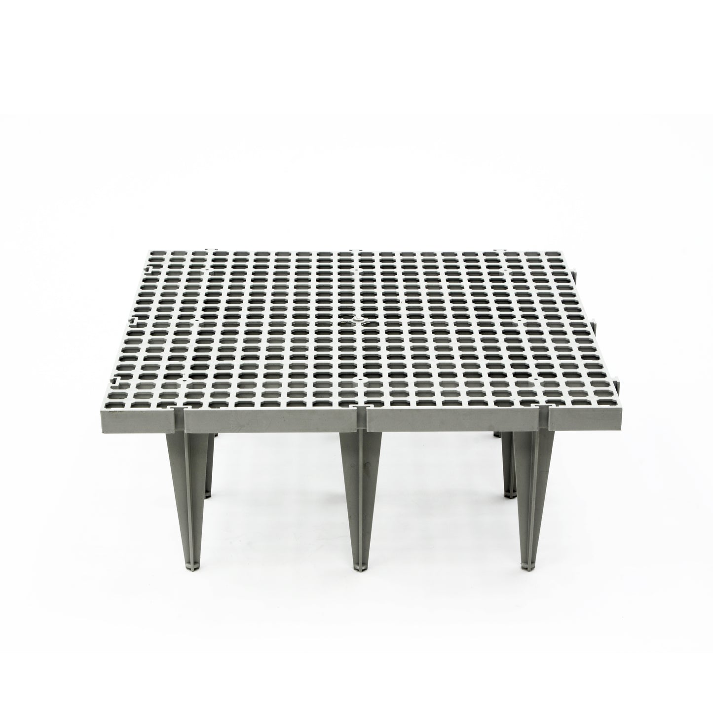 PF-CH-G23-H21 Kunststoffsrost 50x50 cm mit 9 x 20 cm Beinen