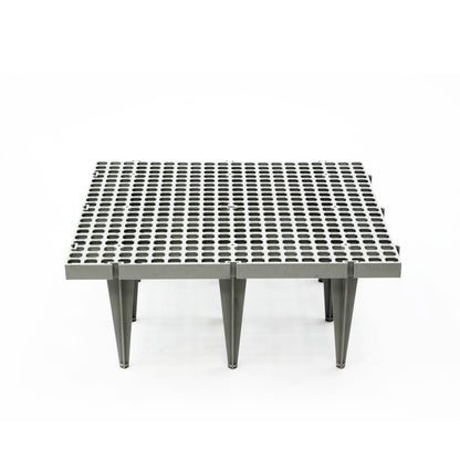 PF-CH-G23-H21 Kunststoffsrost 50x50 cm mit 9 x 20 cm Beinen