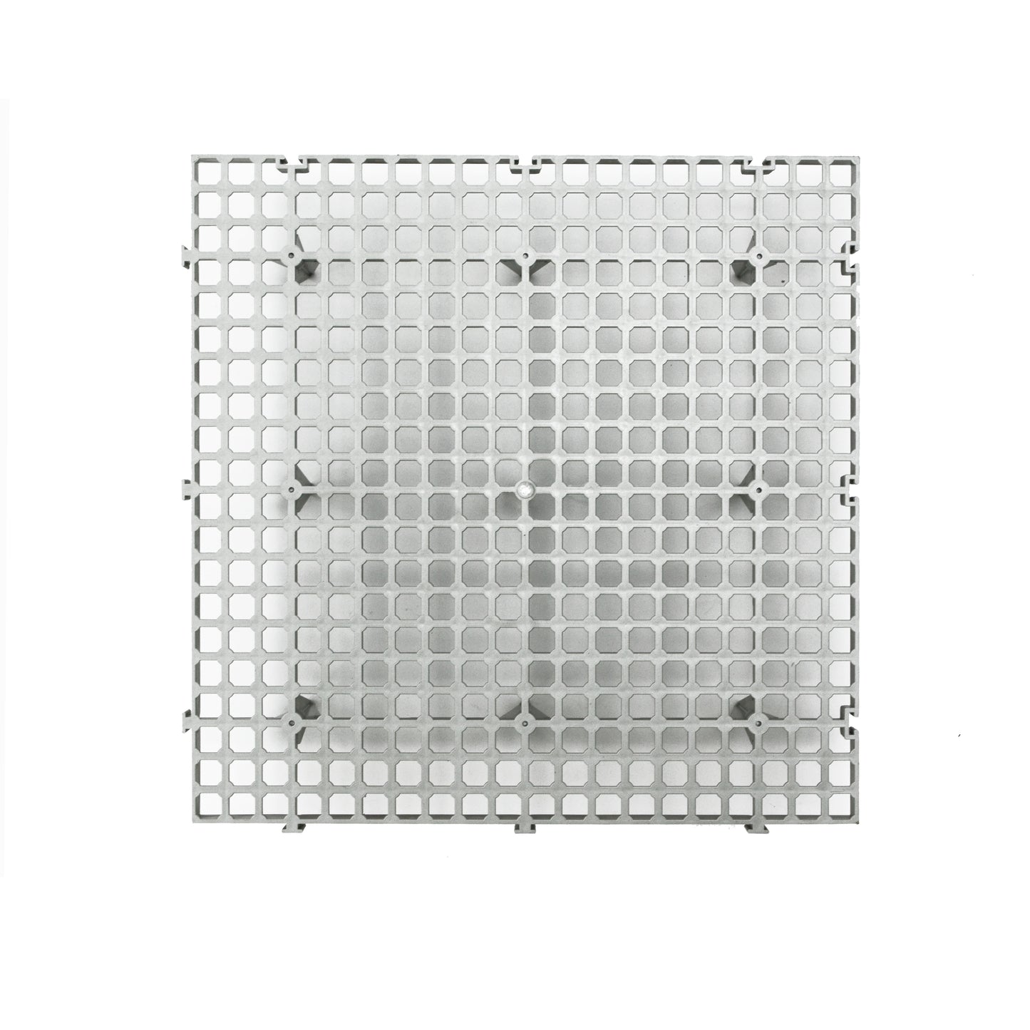 PF-CH-G23-H21 Kunststoffsrost 50x50 cm mit 9 x 20 cm Beinen