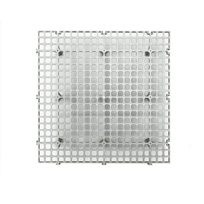 PF-CH-G23-H21 Kunststoffsrost 50x50 cm mit 9 x 20 cm Beinen