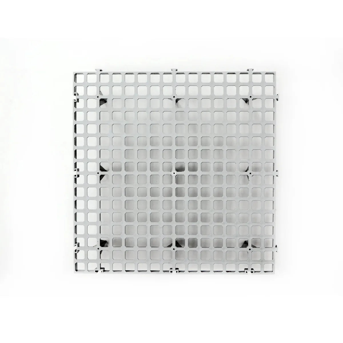 Kunststoffsrost 50x50 cm mit 9 x 10 cm Beinen - PF-CH-G23-H11
