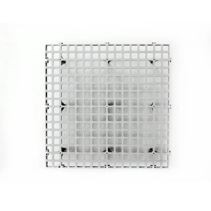 Kunststoffsrost 50x50 cm mit 9 x 10 cm Beinen - PF-CH-G23-H11