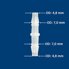 THC-SC-5 SC Schlauchverbinder 4,8 x 4,8 mm