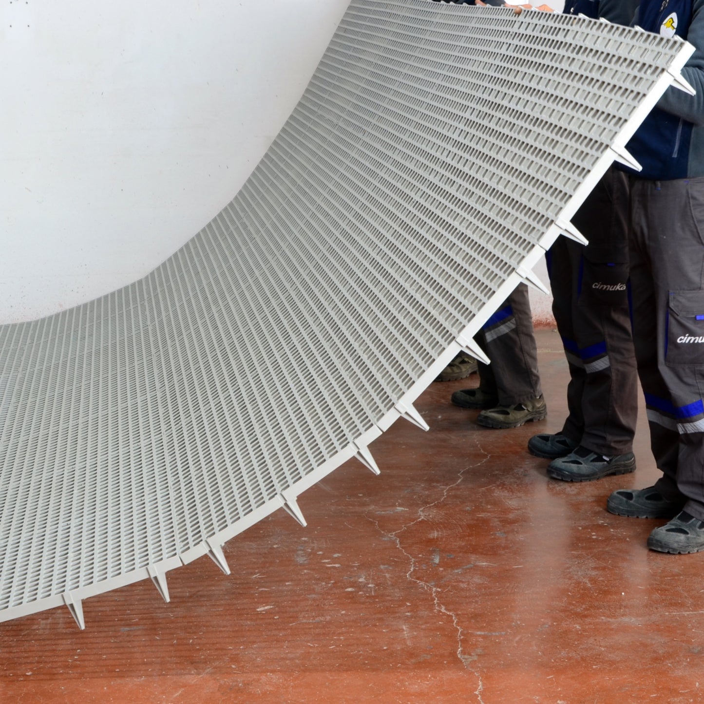 PF-CH-G18-H11 Kunststoffsrost 50x50 cm - H: 11cm