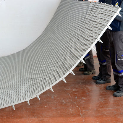 PF-CH-G18-H11 Kunststoffsrost 50x50 cm - H: 11cm