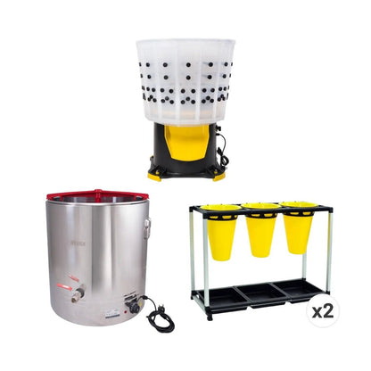 Komplettset Hühnerverarbeitung - Bis zu 6 Hühnern