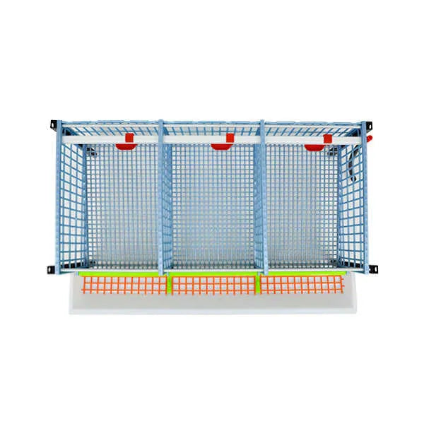 Wachtelaufzuchtbox mit 3 Fächern und 1 Etage BYK-03-1K