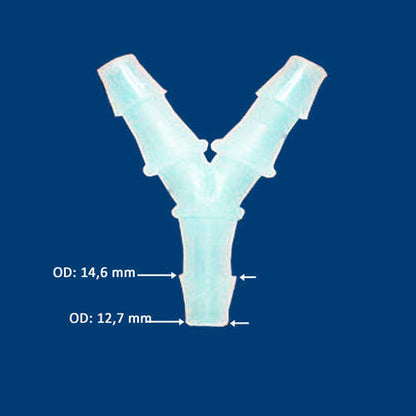 THC-YC-12 Y - Schlauchverbinder YC 12,7 mm – Flexible Verbindungslösung